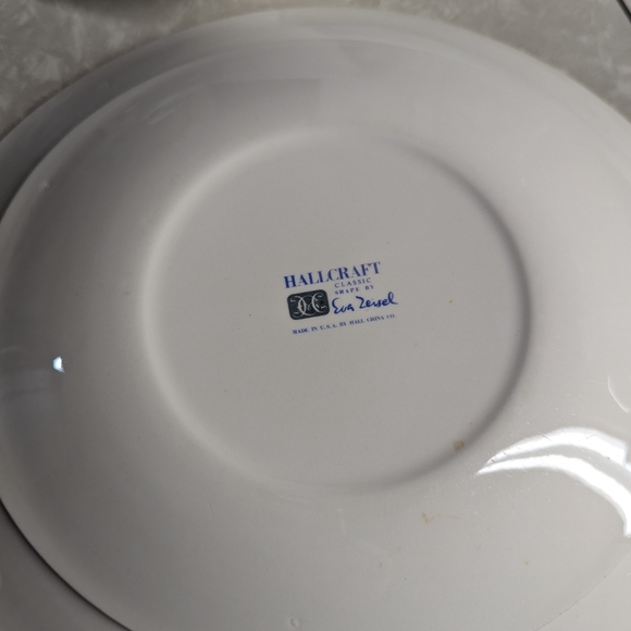 Vintage Eva Zeisel Fantasy for Hallcraft dinner place setting - dishes & bowl - Picture 2 of 8